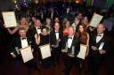 The winners at last year's Winchester Business Excellence Awards. Photo by Chris Moorhouse