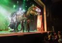 A performance of Dinosaur World Live