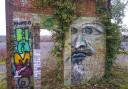 Graffitti at Bushfield Camp. Photo: Andrew Napier