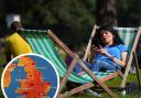 Weather warning in place across England and Wales as heatwave continues. Picture: PA/Met office