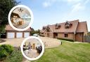 The property in Romsey is situated on a large plot of land at almost half an acre
