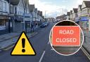 Road closures in Winchester this week.