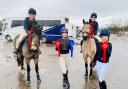 St Swithun's equestrian eventing team