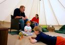 Marwell Zoo's Secret Garden Bell Tent hire package