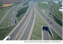 Proposed new interchange at Junction 9 of M3/A34