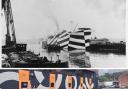 A dazzle ship in 1918, photo: US National Archives and Kings Walk