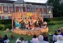 Winchester Dramatic Society performs Treasure Island outside at Winchester College