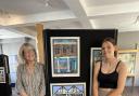 A Celebration of Winchester by its Young Artists Exhibition - Daphne Vaughan with Hannah FennWinchester Heritage Open Days