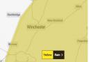 Winchester to be hit by heavy rain and wind on Friday, Met Office warns