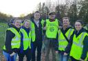 Hampshire Chronicle team at Winchester Round Table Bonfire & Fireworks