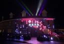 Four Marks family fundraising with massive house light and music show