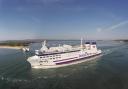 Brittany Ferries Barfleur in Poole Harbour.