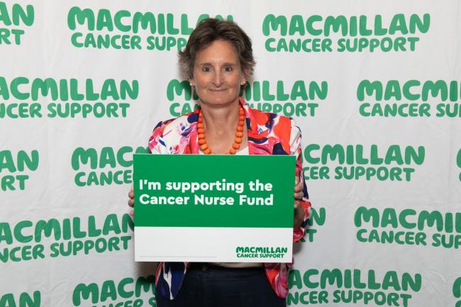 MP Flick Drummond takes part in the World's Biggest Coffee Morning for Macmillan Cancer Support.