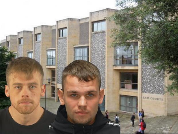 Hampshire Chronicle: Jed Martin and Erik Valants were jailed for 10 years for robbing a home in Leckford, near Stockbridge