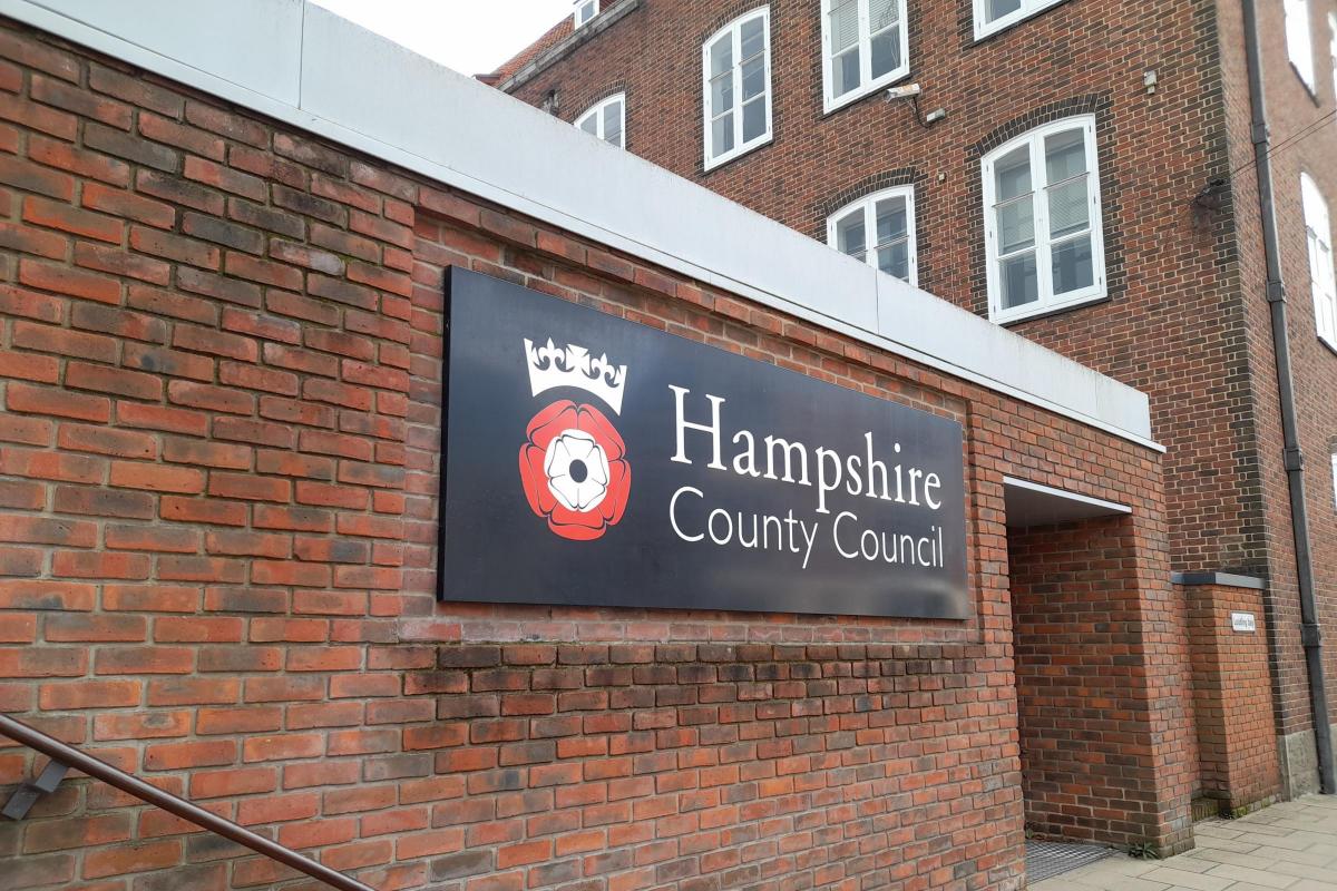 Hampshire County Council offices in Winchester. Photo: David George
