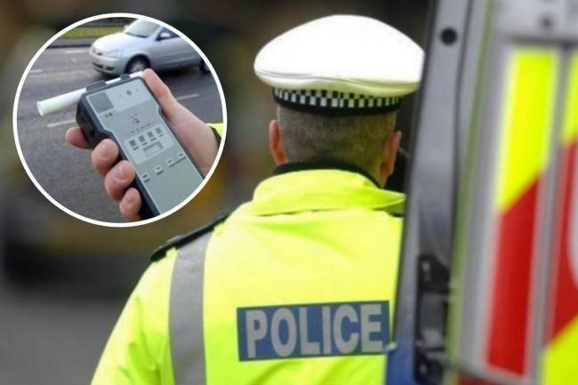 Drink driver fined after caught driving over the legal limit