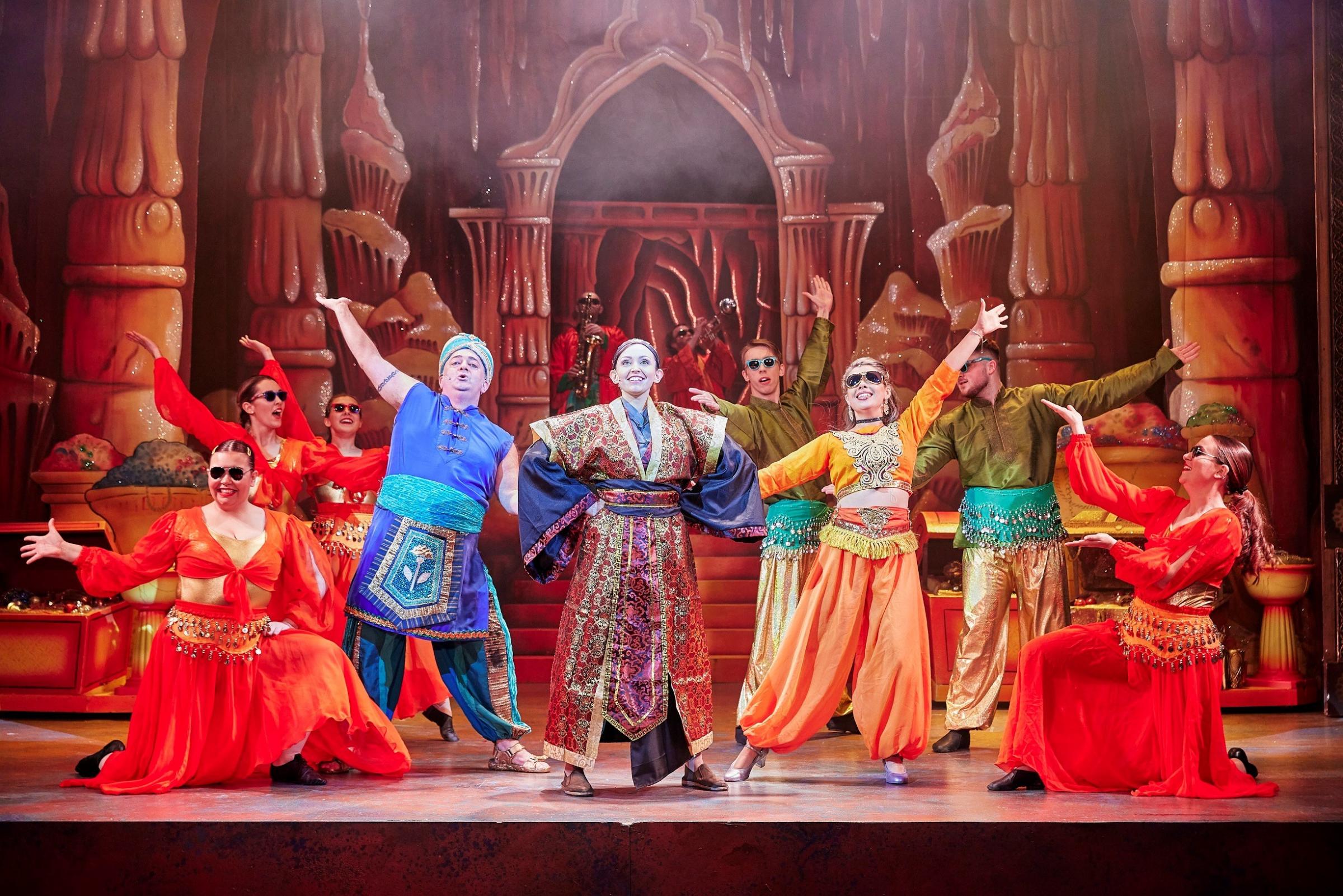The full cast of Aladdin