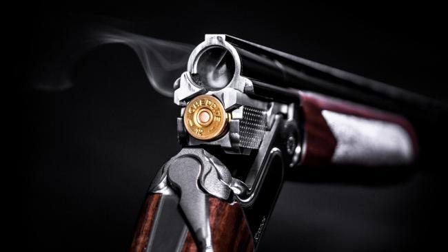 Stock image of a shotgun.