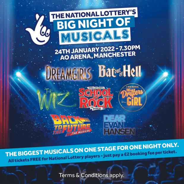 Hampshire Chronicle: National Lottery's Big Night Of Musicals (Camelot)