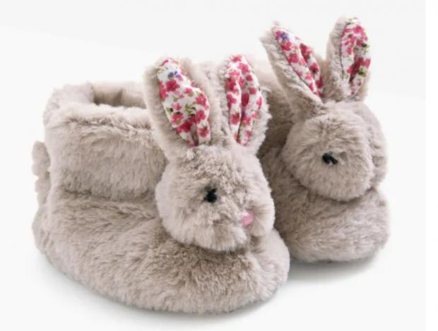 Hampshire Chronicle: Mocha Rabbit slippers. Credit: Jo Jo Maman Bébé