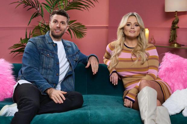 Hampshire Chronicle: Joel Dommett and Emily Atack will star in the new series of Dating No Filter (Sky)