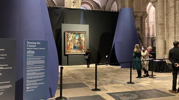 Hampshire Chronicle: Winchester Cathedral exhibition, Sensing The Unseen: Step Into Gossaert’s Adoration has been produced by London’s National Gallery 