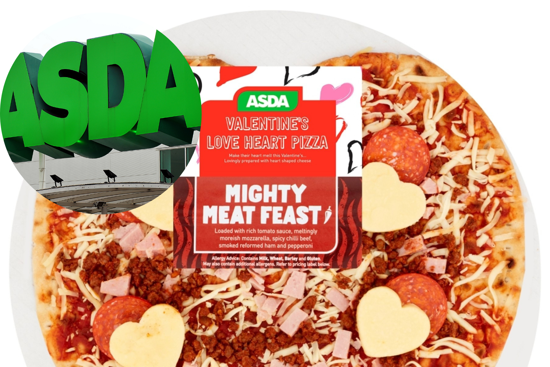 Asda is selling a heart shaped pizza for Valentine's Day – but you'll have to be quick - Vimarsana News