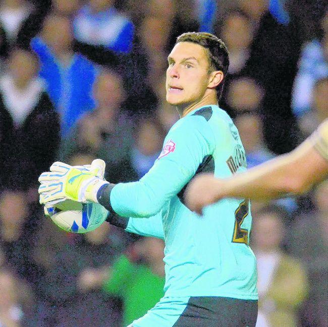 Alex McCarthy in action for Reading in 2013. Image: Reading Chronicle