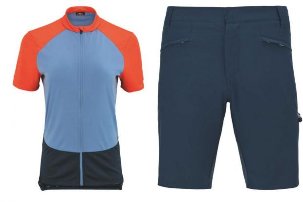 Hampshire Chronicle: Left: Ladies’ Crane Orange Cycling Jersey (Aldi) Right: Men’s Crane Cycling Shorts & Inner (Aldi)
