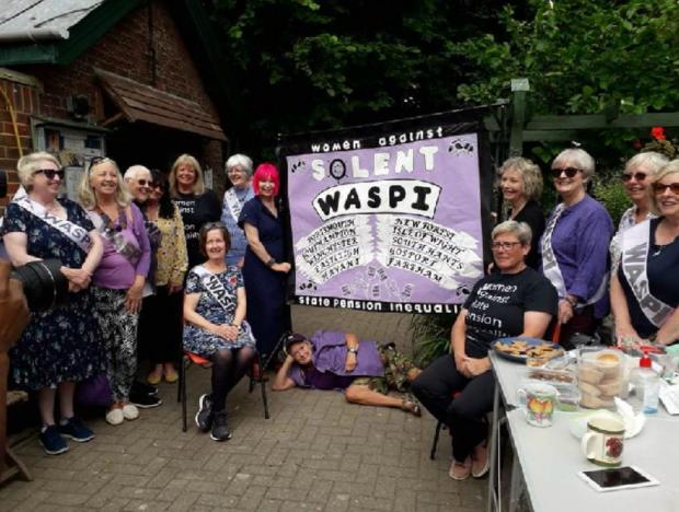 Hampshire Chronicle: Women born in the 1950s are demanding pension compensation.