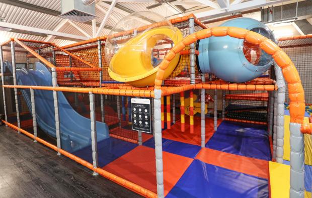 Hampshire Chronicle: New soft play area at Romsey Rapids.