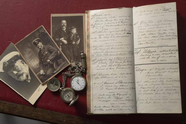 'Fascinating' archive of Titanic's Southampton harbour pilot is released