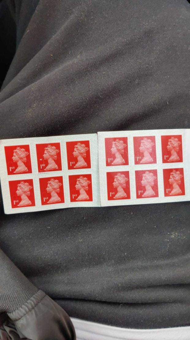 Hampshire Chronicle: The fake stamps