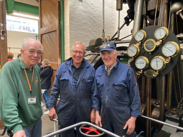 Hampshire Chronicle: Twyford Water Works Spring Rally 2022, Martin Gregory, Andy Dickson and Mo Shearer