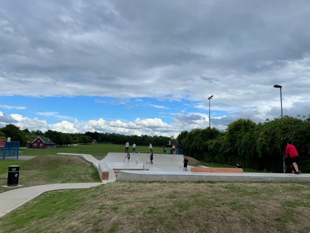 Hampshire Chronicle: New skate park at King George V Playing Field in Winchester