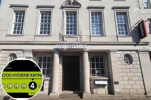 Wagamama, Winchester given food hygiene rating of four