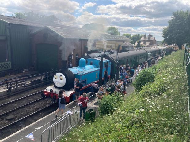 Hampshire Chronicle: Day Out with Thomas on the Watercress Line, Hampshire 