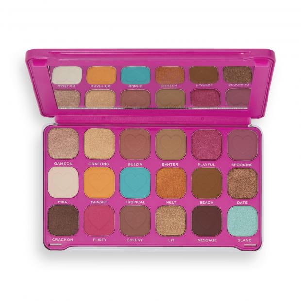 Hampshire Chronicle: Love Island x Makeup Revolution I've Got a Text Forever Flawless Eyeshadow Palette. Credit: Revolution