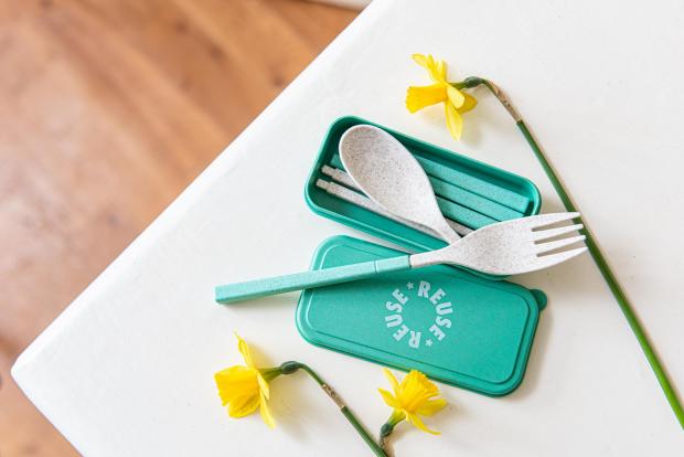 Hampshire Chronicle: Reusable Travel Picnic Cutlery. Credit: Not On The High Street