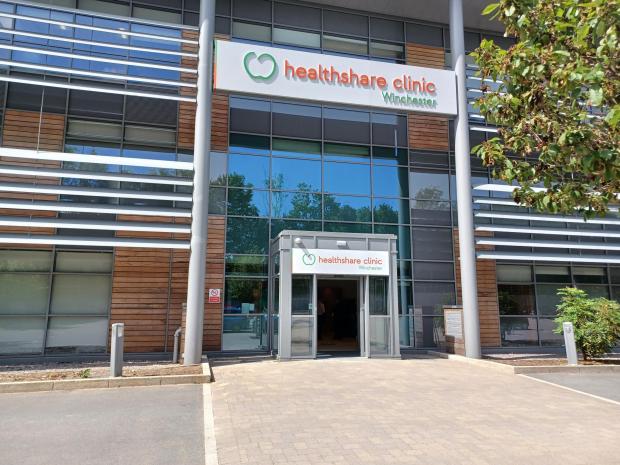 Hampshire Chronicle: Healthshare Clinic Winchester