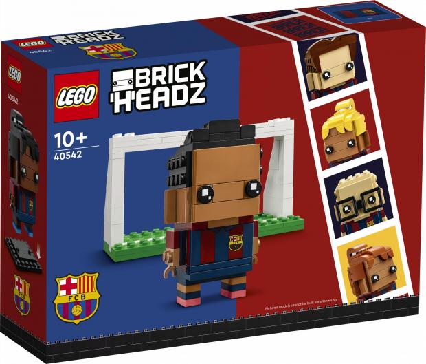 Hampshire Chronicle: LEGO® BrickHeadz™ FC Barcelona Go Brick Me. Credit: LEGO