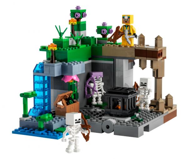 Hampshire Chronicle: LEGO® Minecraft® The Skeleton Dungeon. Credit: LEGO