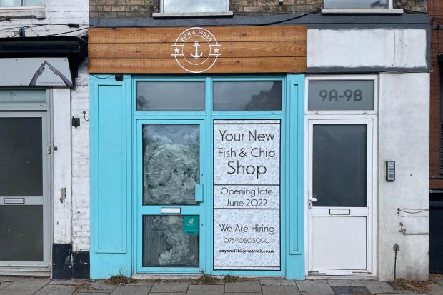 Bona Fides: new fish and chip shop on Andover Road