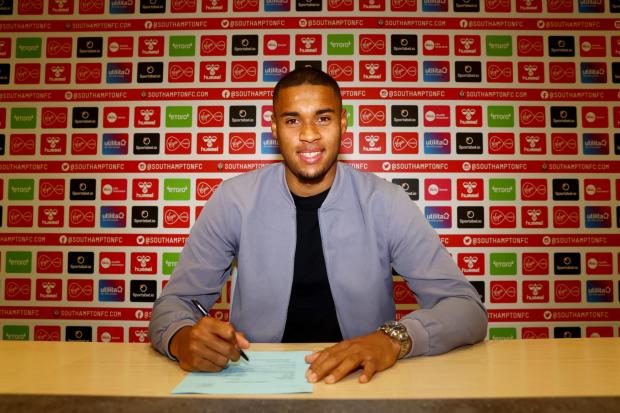 SOUTHAMPTON, ENGLAND - JUNE 16: Southampton FC complete the signing of goalkeeper Gavin Bazunu on a permanent deal from Manchester City, pictured at the Staplewood Campus on June 16, 2022 in Southampton, England. (Photo by Matt Watson/Southampton FC via