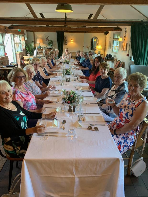 Hampshire Chronicle: Romsey Flower Club 70th Anniversary Dinner