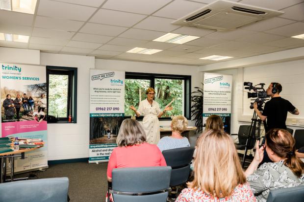 Hampshire Chronicle: Professor Dame Carol Black speaks to Hampshire therapists and addiction specialists, addiction recovery groups and mental health organisations