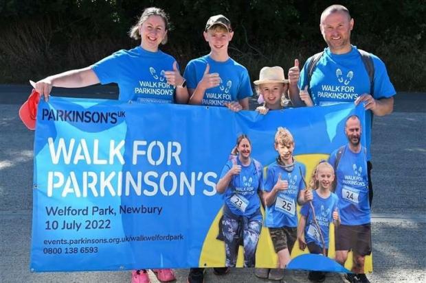 Stephanie Wallis completed a charity Walk for Parkinsons in July.