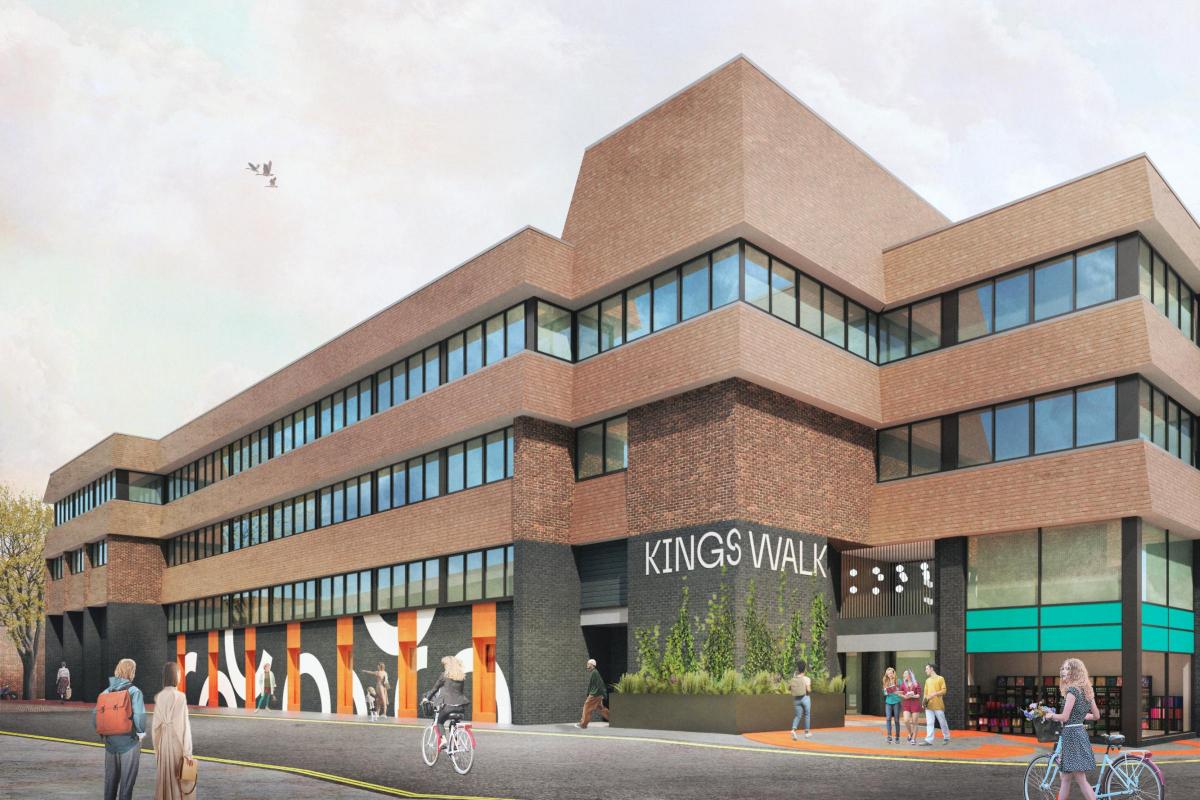 CGI of the proposed Kings Walk revamp. Image: Winchester City Council