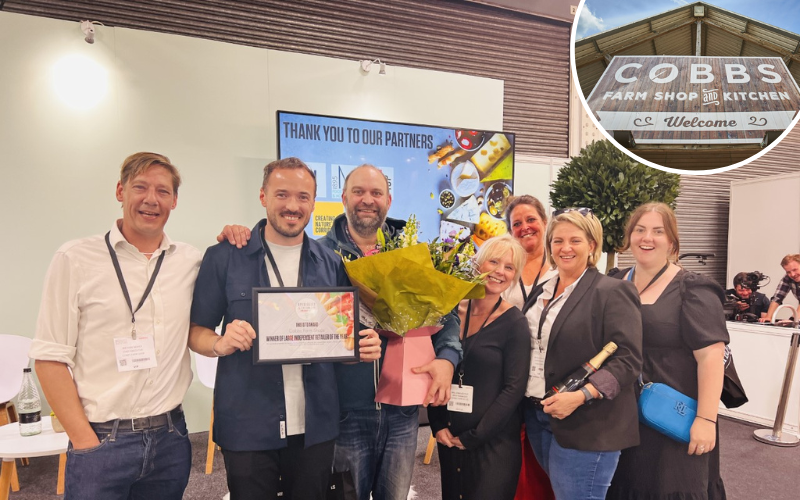 Cobbs Farm Shops win Large Independent Retailer of the Year at The Specialty & Fine Food Fair Awards 2022 - Vimarsana News