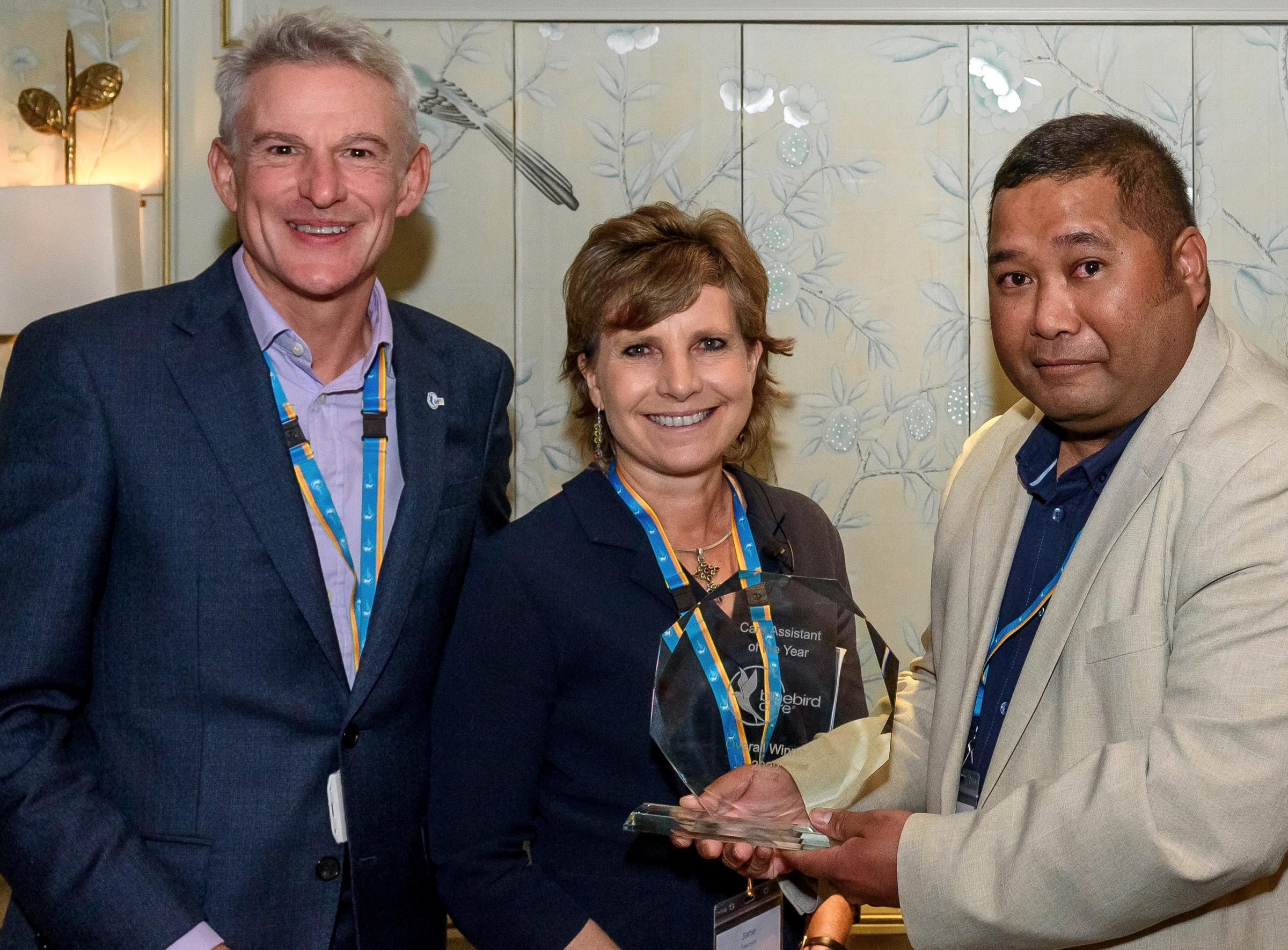Ex-army man awarded care assistant of the year by Bluebird Care - Vimarsana News